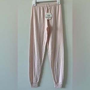 Maisonette High Rise Light Pink Jogger Pajamas in Size Small